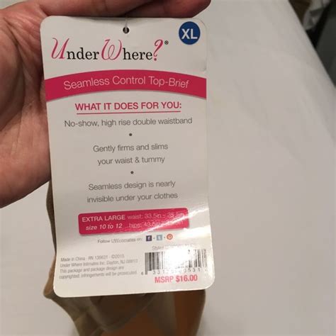 Intimates Sleepwear Nwt Under Where Nude Seamless Control Shapewear Poshmark