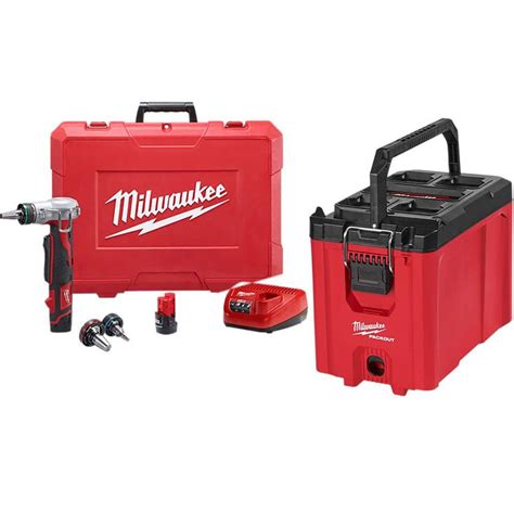 Milwaukee M12 12 Volt Lithium Ion Cordless ProPEX Expansion Tool Kit