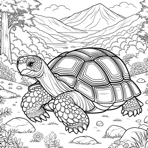 tortoise coloring pages  coloring pages gem