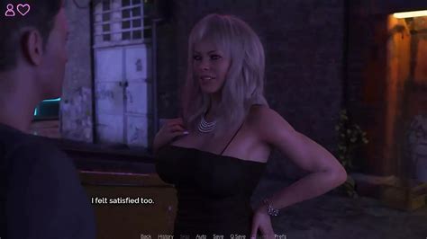 Neuvau domina milf ordeñando una gran polla fuera del club en el callejón ep xHamster