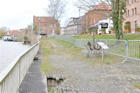 Leeraner Uferpromenade Wird Saniert Ostfriesen Zeitung