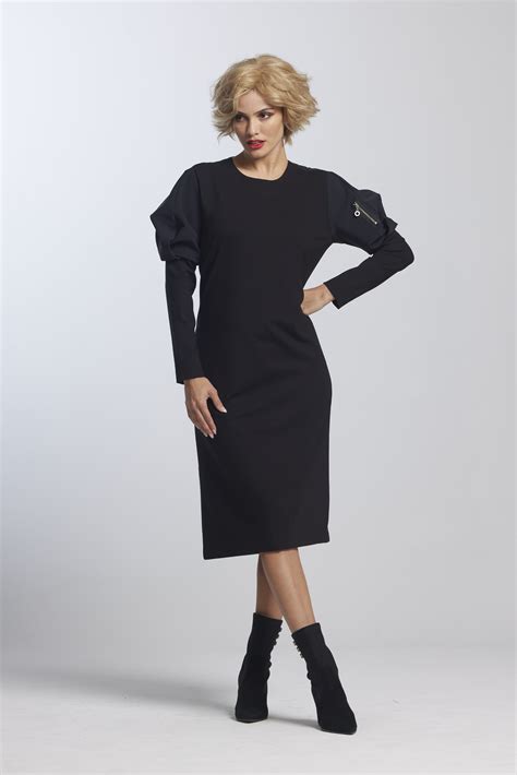 Paula Ryan BELLOW SLEEVE Dress - Dresses : Diahann Boutique - paula