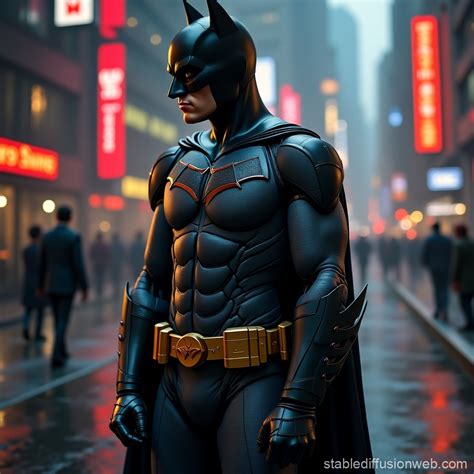 Tom Cruise as Batman and AI Fusion Character | Stable Diffusion Online