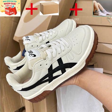 Gi Y Th Thao Asics Court Mz Gi Y Asic Court Nam N Basic White Cream