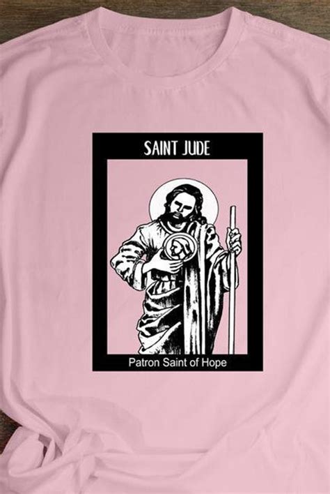 St Jude T Shirt Png Transfers St Jude Sublimation Designs Etsy