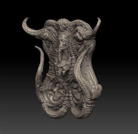 Gigers Necronomicon 3D model | CGTrader
