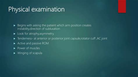 Recurrent Shoulder Dislocation And Management PPT