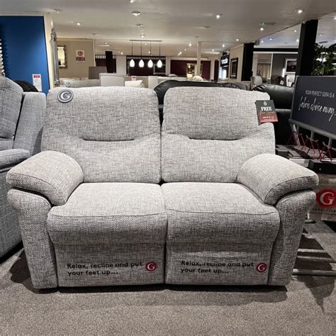 G Plan Seattle 2 Seater Power Recliner Sofa Clearance Local Delivery