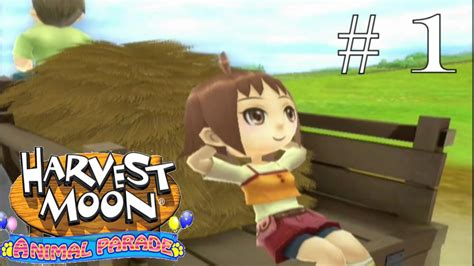 Harvest Moon Animal Parade Walkthrough Part 1 New Island Old