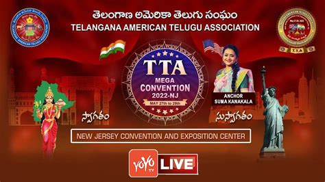 Live Tta Mega Convention Live Telangana American Telugu