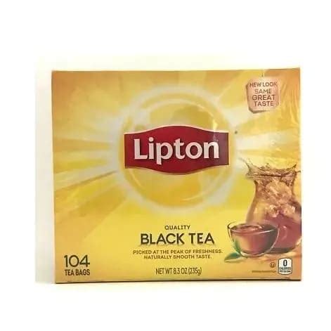 Lipton America's Favourite Black Tea - 104 Tea Bags 1 | Konga Online Shopping