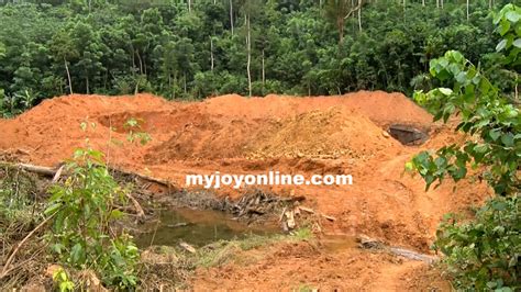 Forestry Commission Taskforce Swoops On Illegal Miners In Bosomtwe