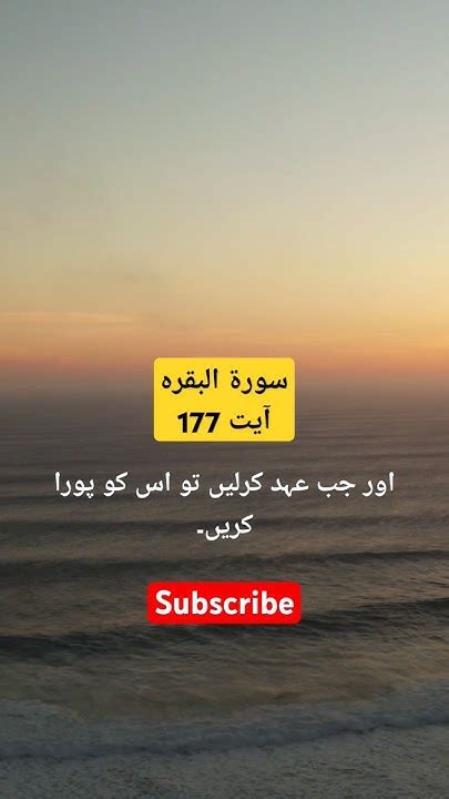 Surah Baqarah Ayat 177 Beautiful Quran Translation In Urdu Islamicreels Surahbaqarah