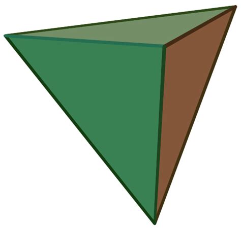 Triolpopics: triangular based pyramid