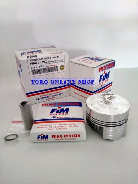 Jual Fim79 250 Piston Kit Fim 59 5mm Modifikasi Basic Pin14 Piston