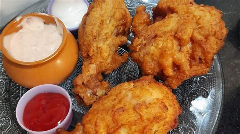 Kfc Style Crispy Fried Chicken🍗🍗😋 With Tasty Dip🍵😋 Unlock 1 0 Youtube