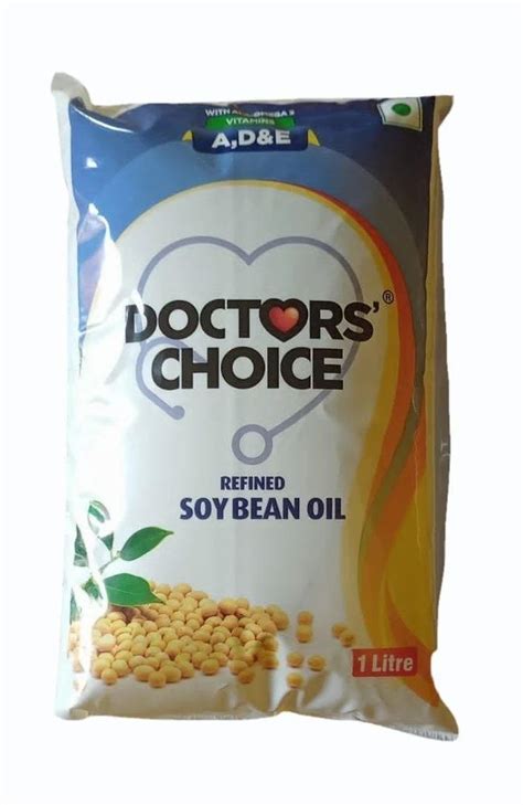 Litre Doctors Choice Soybean Refined Oil Packet At Rs Litre In