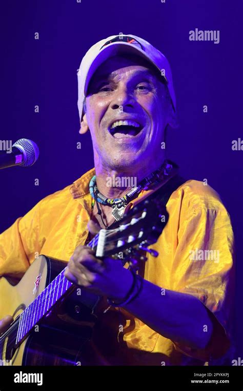 Beauvais France 03rd May 2023 French Musician Manu Chao Performs