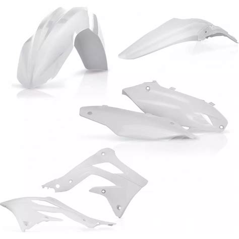 Kit Plastiques Acerbis Kawasaki KXF450 2013 Blanc Kit Plastique