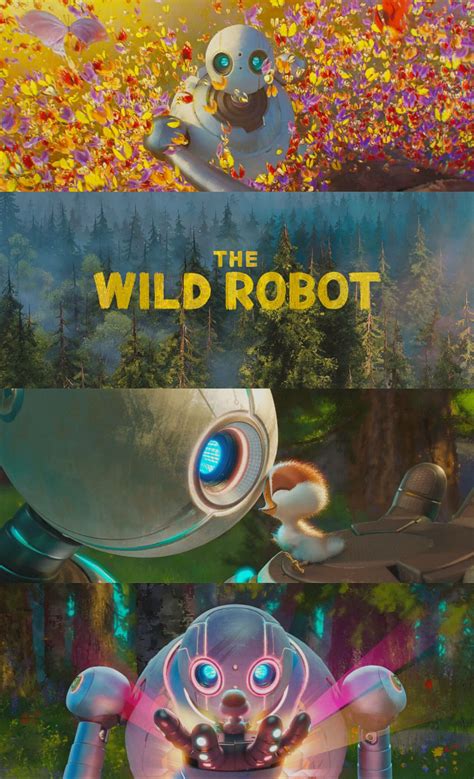 The Wild Robot (2024) | The wild robot, Robot wallpaper, Animated movies
