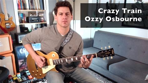 How To Play Crazy Train By Ozzy Osbourne Album Version With Craig