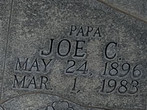 Joseph Cephus Joe Davis 1896 1983 Find A Grave Memorial