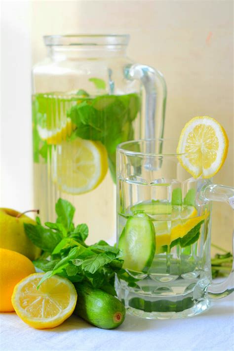 Lemon Cucumber Detox Water Recipe by Archana's Kitchen