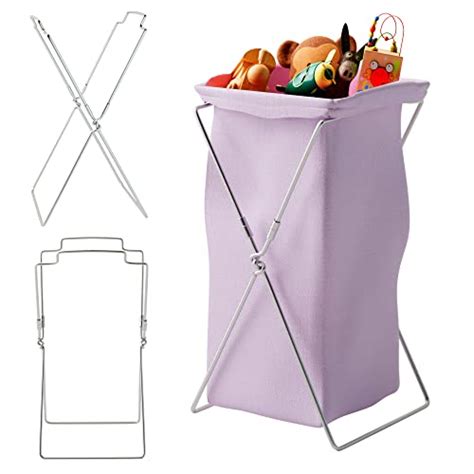 APQ Leaf Bag Holder Stand 18 x 14 x 32, X-Frame Portable Trash Bag ...