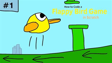 How To Make Flappy Bird In Scratch E1 Gravity And Floor Youtube