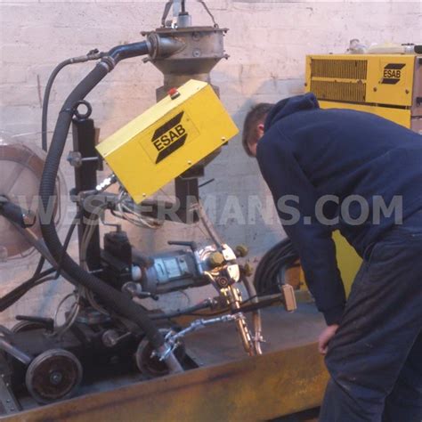 Esab A A Subarc Seam Welding Tractor Twin Head Laf