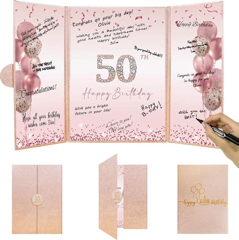 Amazon Darunaxy Rose Gold Th Birthday Party Decorations Happy