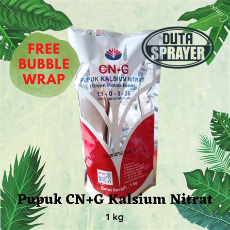 Jual Pupuk Cng Cn G Kalsium Nitrat Kg Pak Tani Kemasan Pabrik Kg