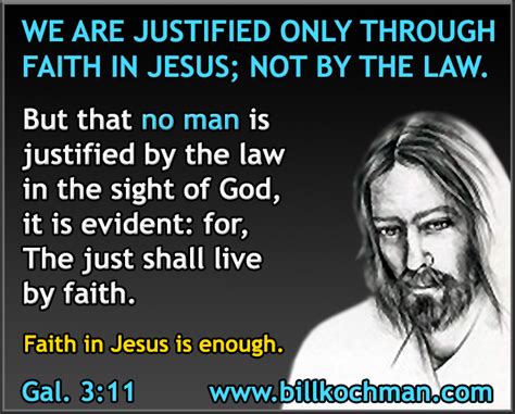 Justified Through Jesus Alone Graphic 03 Bill S Bible Basics Blog