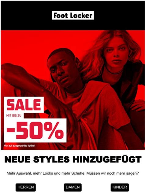 Foot Locker Bis zu 50 Rabatt Mehr Sale Styles hinzugefügt Milled