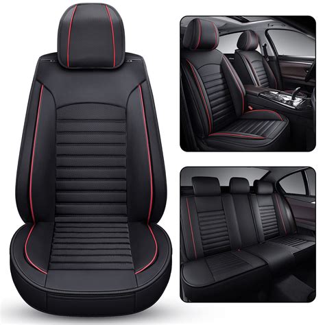 Deluxe Leather Car Seat Covers Cushion For Kia Optima Sorento Forte Soul Stinger Ebay