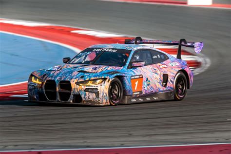 Bmw M Gt Makes First Official Race Appearance At The H Dubai