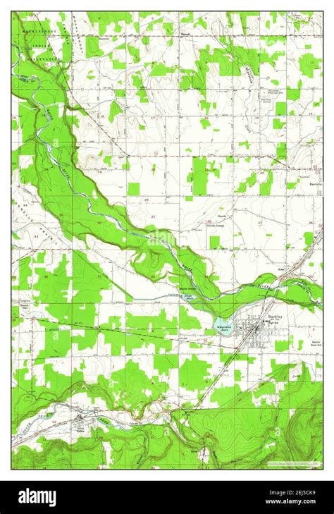 Buckley Washington Map 1956 124000 United States Of America By