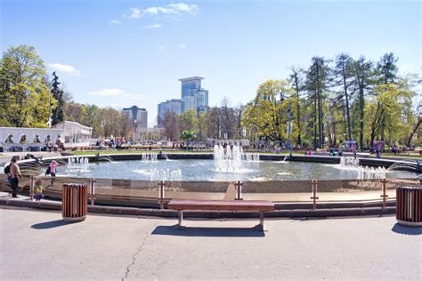 Moscow. Sokolniki Park Editorial Image - Image: 60644090