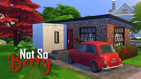 💋 Not So Berry Tiny House Rose Generation 🌹 | The Sims 4 Speed Build ...