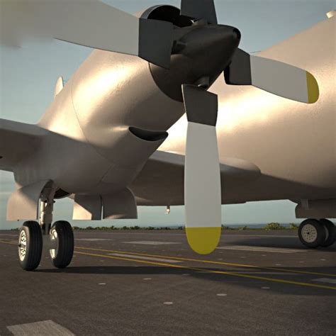 Lockheed P-3 Orion 3D Model $199 - .unknown .max .obj .ma .lwo .fbx ...