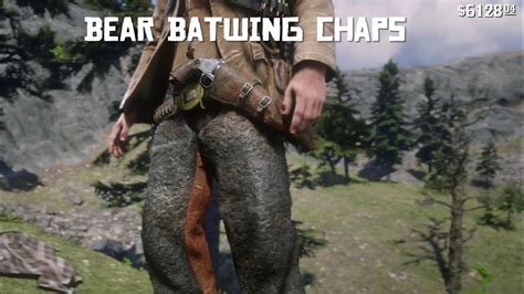 Red Dead Redemption 2 Clothing Crafting Upgrades Bear Batwing Chaps