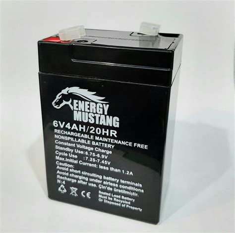 Купить Аккумулятор ENERGY MUSTANG 6V 4Ah, цена 290 ₴ — Prom.ua (ID ...
