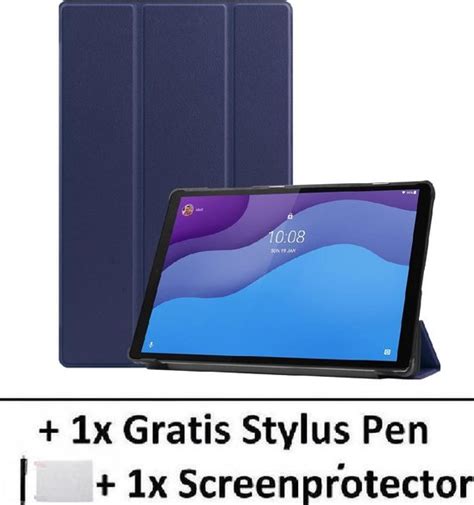 Smart Cover Book Case Hoes Voor Lenovo Tab M10 HD Gen 2 2de Generatie