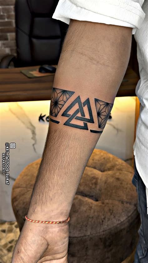 Triangle Arm Band Tattoo Band Tattoo Arm Band Tattoo Tattoos