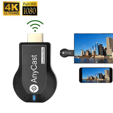 Беспроводной WiFi HDMI медиаплеер ресивер 1080p Miracast телевизор ...