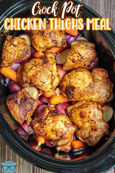 Slow Cooker Chicken Thighs Meal Artofit