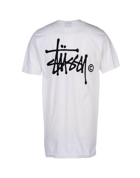 Stussy | White T-shirt for Men | Lyst