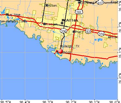 Hidalgo, Texas (TX 78503, 78557) profile: population, maps, real estate ...