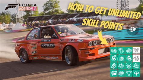 How To Get Unlimited Skill Points In Forza Horizon 4 Farming Skill