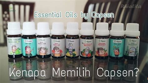 REVIEW ESSENTIAL OILS BY CAPSEN - KENAPA MEMILIH CAPSEN? #2 - YouTube